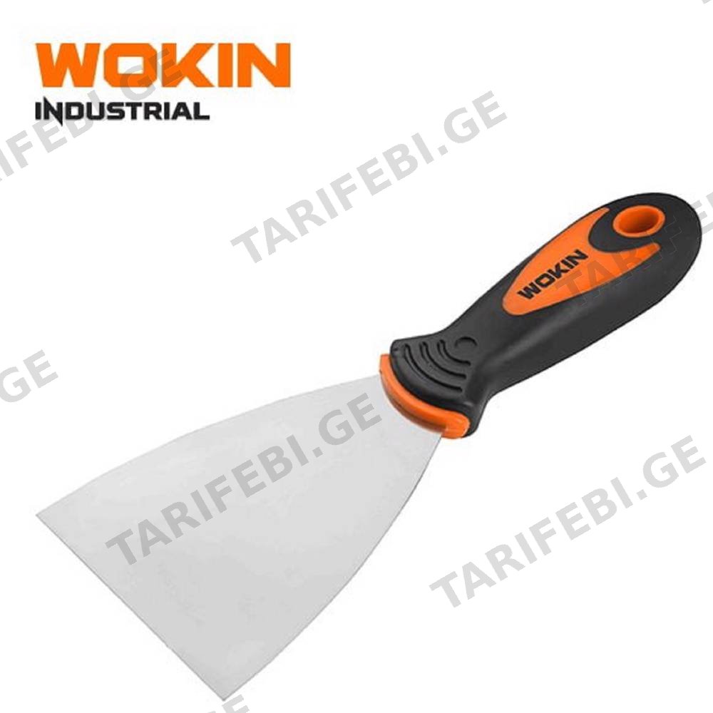 კედლის საფხეკი Wokin 350406, 150mm, Wall Scraper (Industrial), Black/Orange