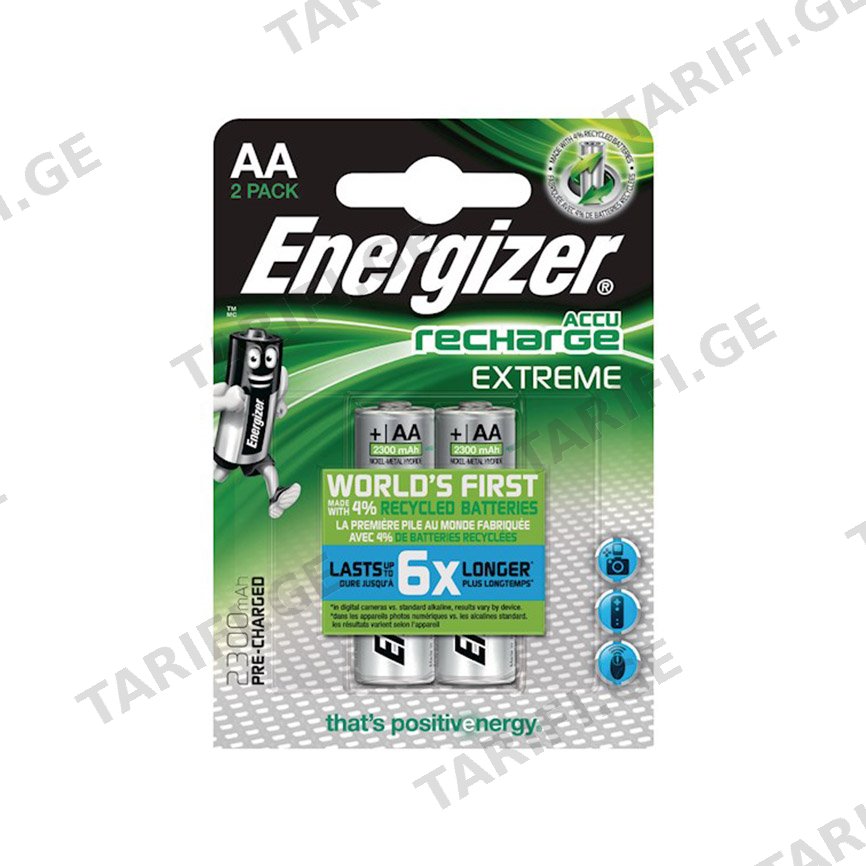 აკუმულატორი Energizer АА NH15 2300mAh 2ც Extreme