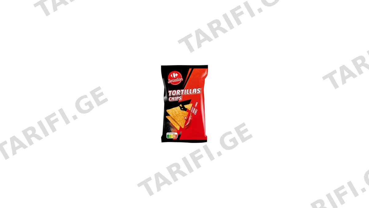 CRF ტორტილას ჩიფსები 150გრ