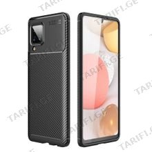 კარბონის ქეისი Samsung Galaxy M22 Focus Carbon Case - შავი