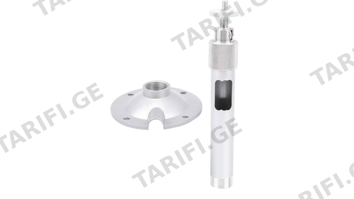 პროექტორის საკიდი Allscreen CS-302B, Ceiling Mount For Projector, 180mm, Silver