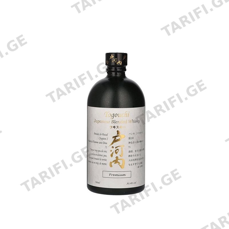 TOGOUCHI ვისკი პრემიუმი 40%-0.7ლ