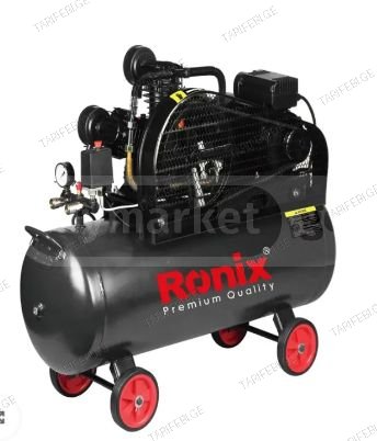 ჰაერის კომპრესორი Ronix RC-0100, 100ლ 2800w 3 ცილინდრი
