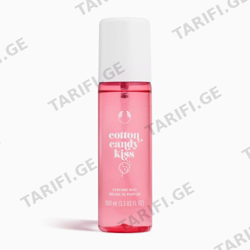ბოდი შოპი - პარფუმის სურნელოვანი მისტი COTTON CANDY KISS 100მლ