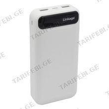 LINKAGE LKP-18 20000 mAh WHITE პორტატული დამტენი