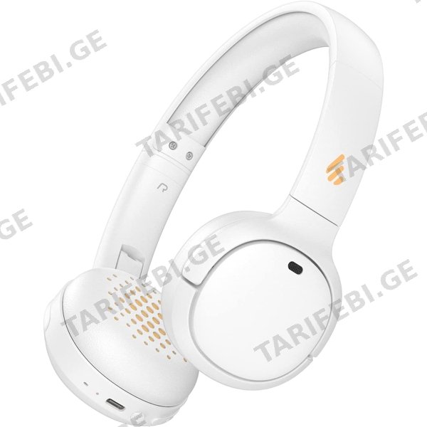 ყურსასმენი Edifier WH500, Headset, Wireless, Bluetooth, White