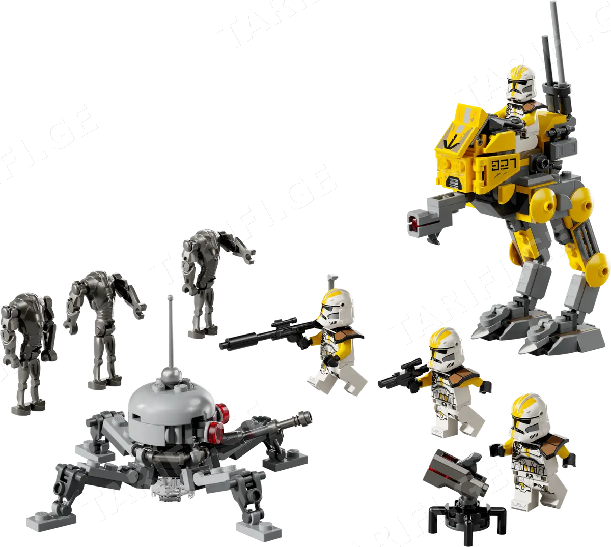 ლეგო Constructor Star Wars 327th Star Corps Clone Troopers# Battle Pack