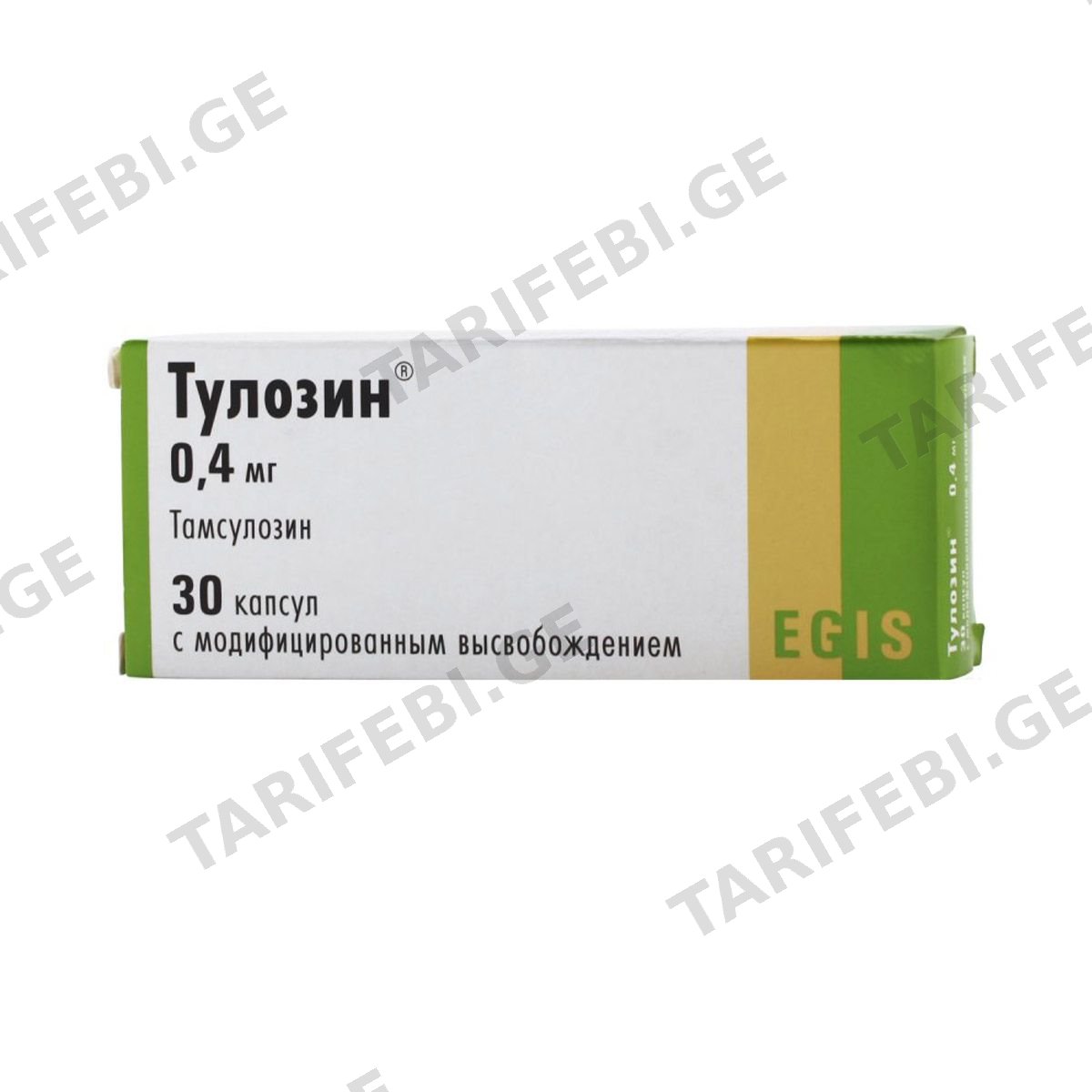 ტულოზინი - Tulosin 0.4მგ 30 კაფსულა