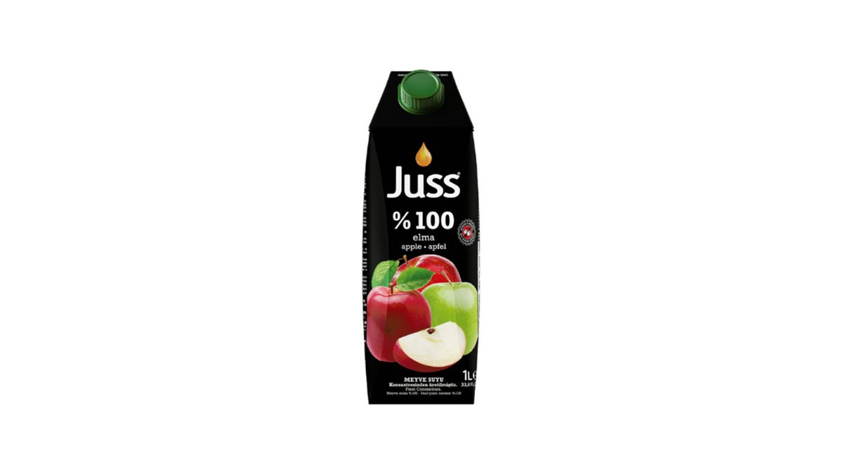 JUSS ვაშლის წვენი 100%-1ლ/8699025780060