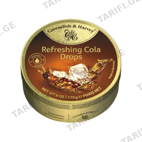 C&H -კანფეტი კოლას წვეთები 175გრ