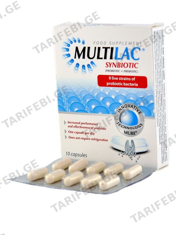 მულტილაკი 10 კაფსულა