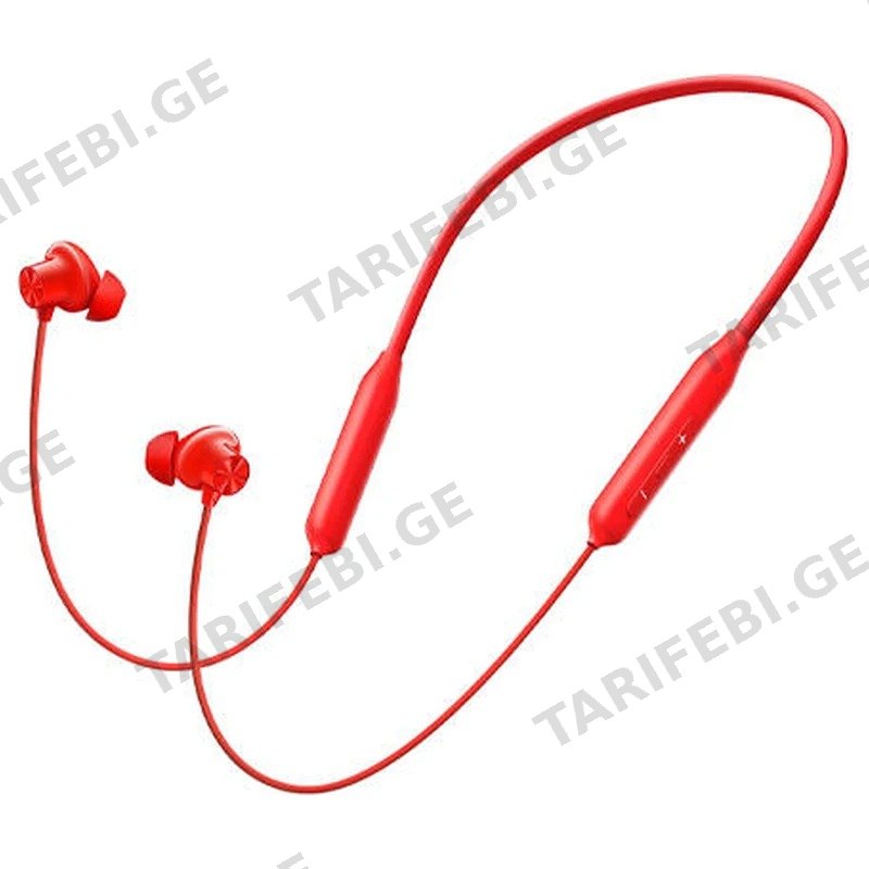 უსადენო ყურსასმენი ONEPLUS BULLETS WIRELESS Z3 წითელი