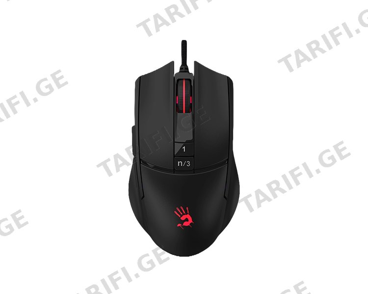 მაუსი A4Tech Bloody L65 Max RGB Gaming Mouse Stone Black