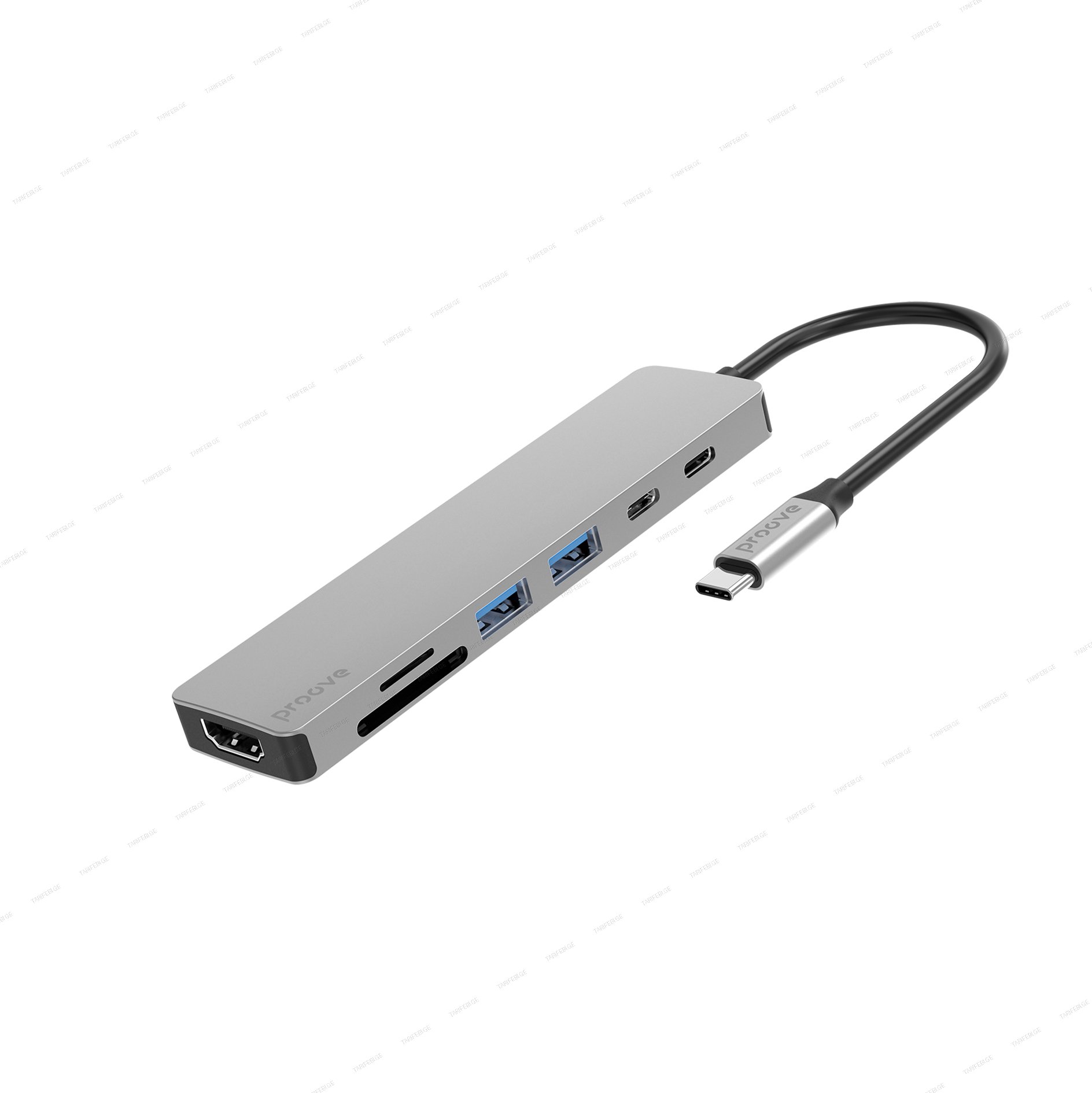 Proove Iron Link 7 in 1 (3USB3.0 + Type C + HDMI)