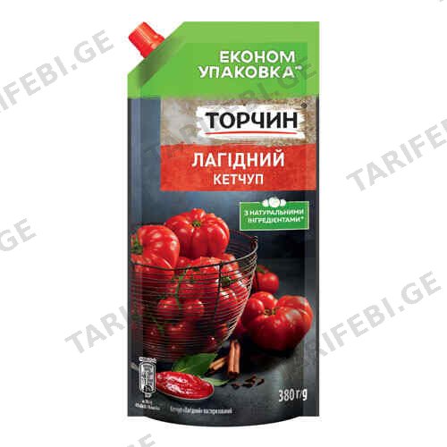 კეტჩუპი მსუბუქი /ტორჩინი/ 380გ