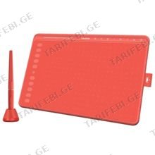 Huion HS611 Red გრაფიკული პლანშეტი