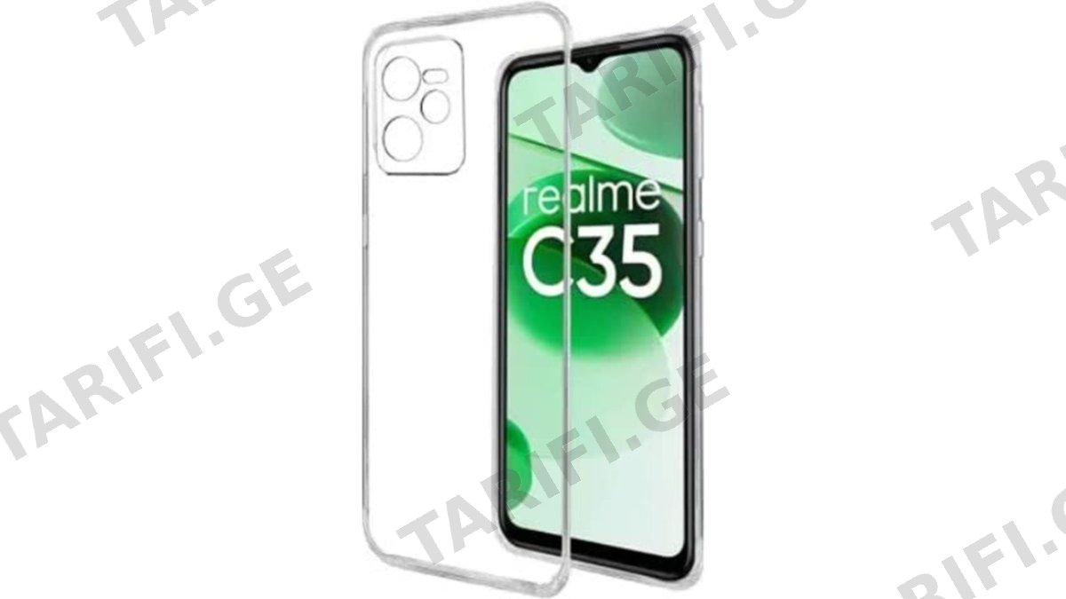 Realme C35 Lux Clear Case გამჭვირვალე სილიკონის ქეისი