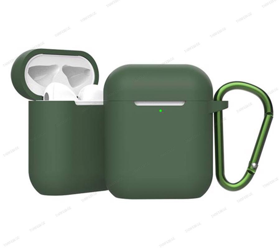 Green Berlin Series Silicone Case for Airpods 2 – Green
