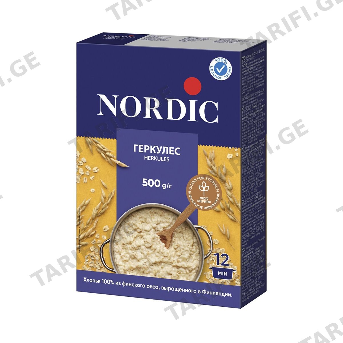 შვრიის ფაფა 500გრ ნორდიკი - Nordic