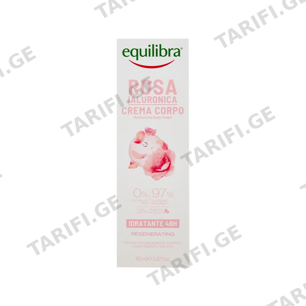 კრემი Rose Hyaluronic 150 მლ 8468 ექვილიბრა - Equilibra