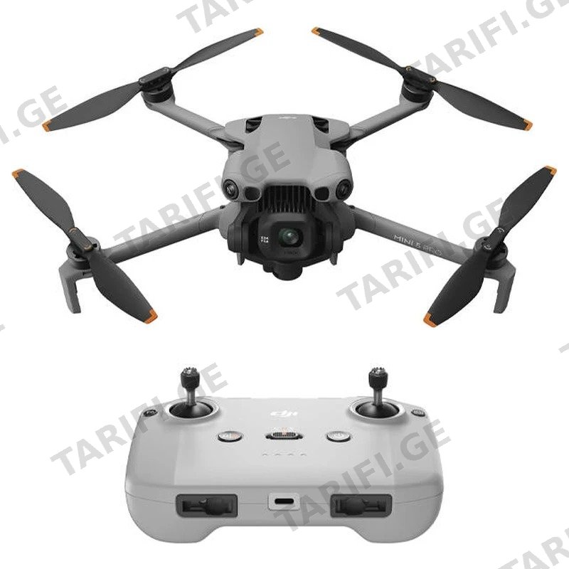დრონი 4K კამერით DJI MINI 5 PRO RC-N3 GREY 249 გრ