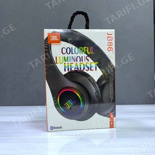 Bluetooth ყურსასმენი jbl-jb86
