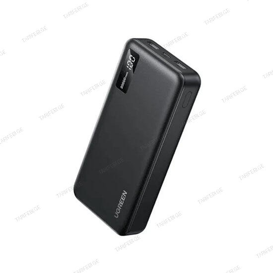 Ugreen 20000mAh USB Type-C Two-way Power Bank 25683 Black