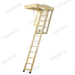 სხვენის კიბე Minka Polar 60 მმ 70x120x2800 მმ ხის
