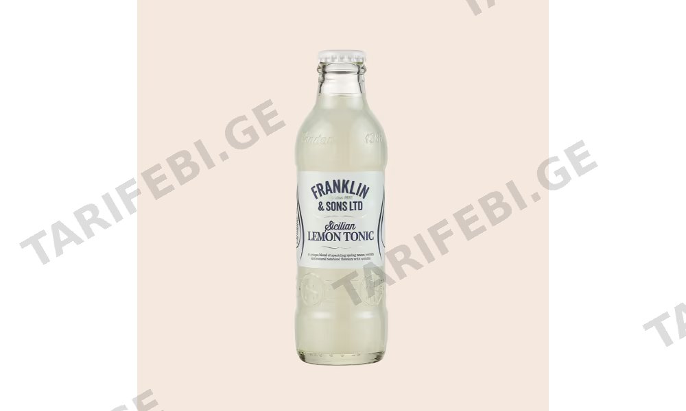 Franklin&Sons-ლიმონის ტონიკი 200მლ