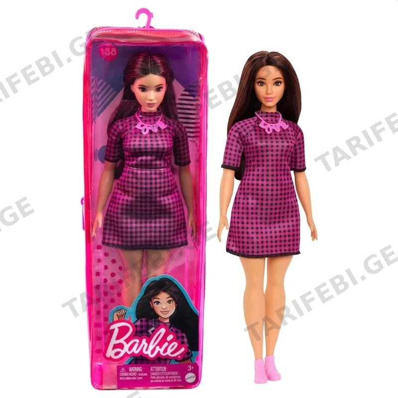 ბარბის თოჯინა MATTEL BARBIE FASHIONISTAS HBV20