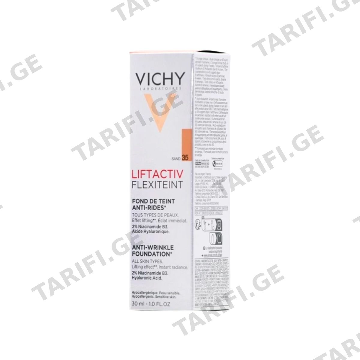 ტონალური კრემი Liftactiv Flexiteint N35 1321574 ვიში - Vichy