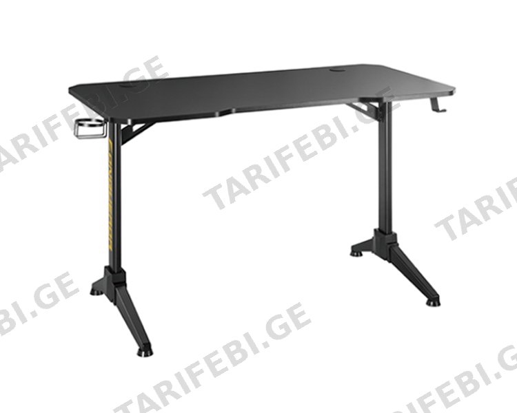 მაგიდა Vertex VX-GD-01B Conqueror Gaming Desk Black