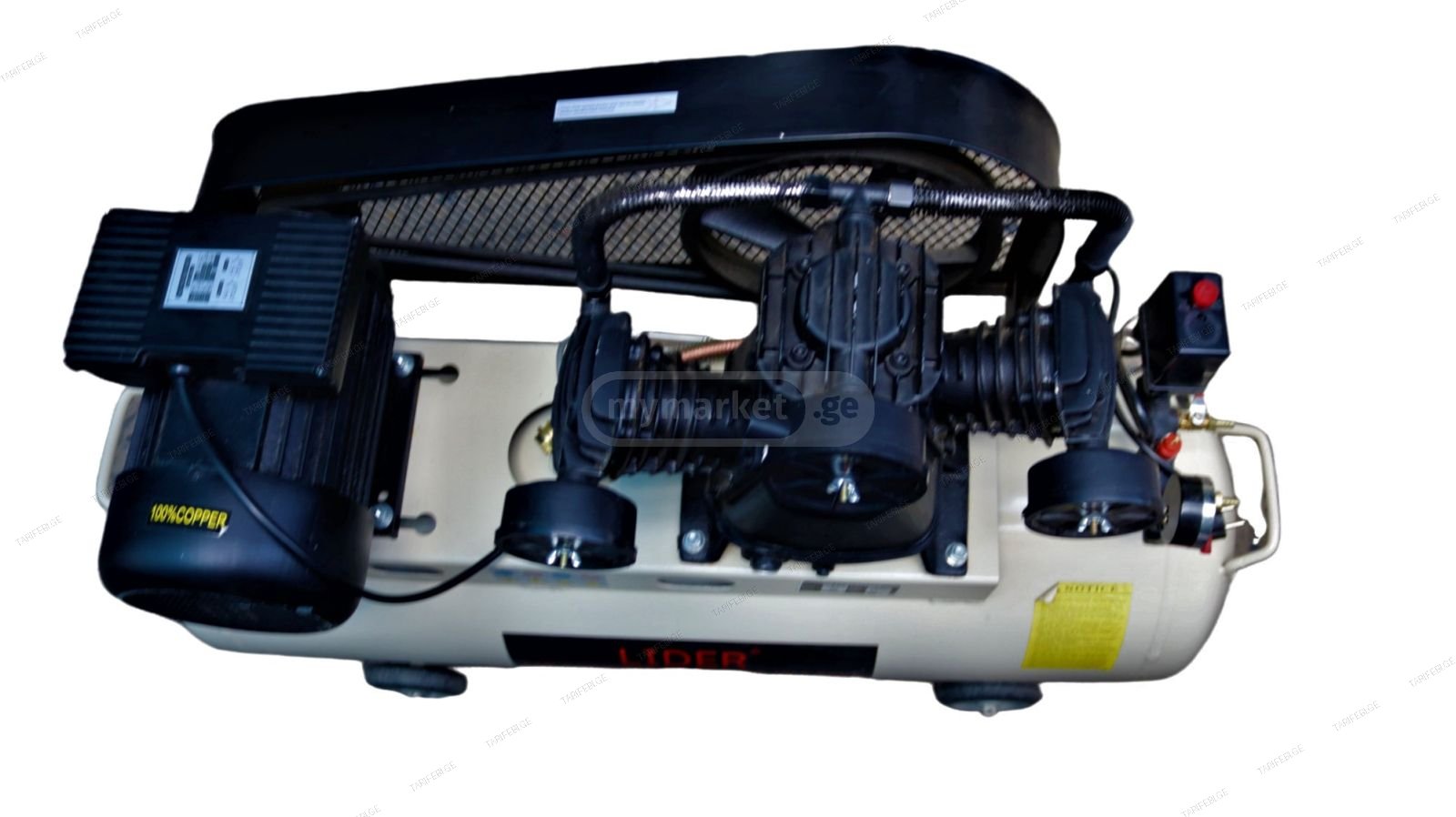 ჰაერი კომპრესორი (ზეთიანი) LIDER LD80Z (2200 W)