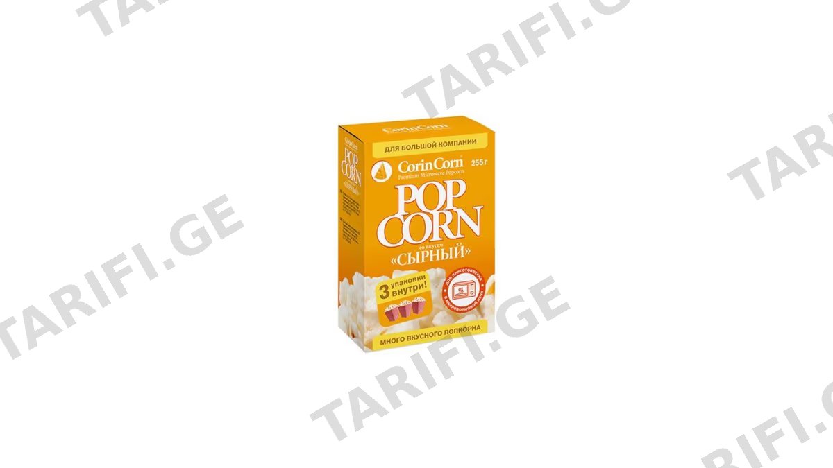 CORIN CORN ბატიბუტი მიკროტ ყველ-255გრ