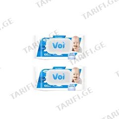 სველი ხელსახოცები VOI 5778 TWIN PACK 1+1 120ც