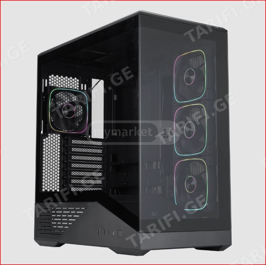 ♨️ GM7 GAMING CASE 4 A-RGB FAN ახალი