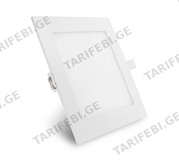 პანელი LED XG006 9W 3000K კვადრატი
