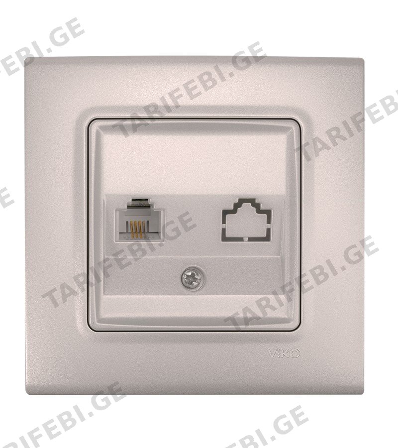 როზეტი ტელეფონის LINNERA LIFE BRONZ 1-ნი 90406013 Panasonic