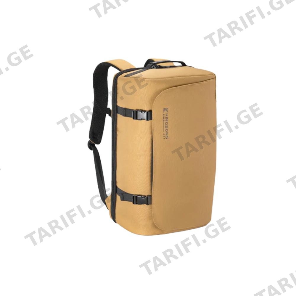 ზურგჩანთა Kingsons Laptop Backpack 15.6″ Khaki – K10218R-1