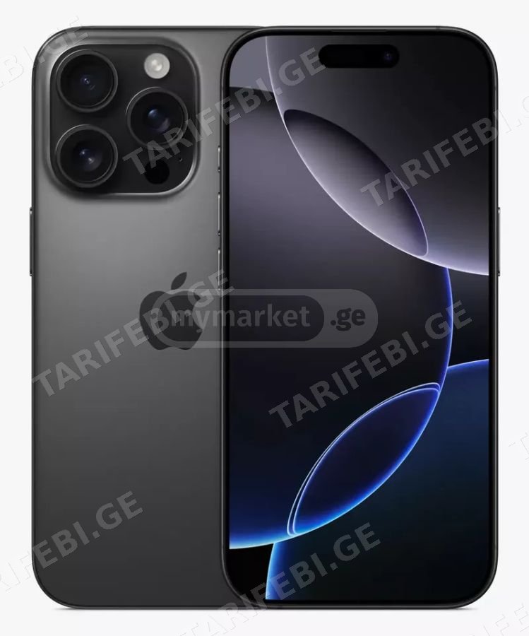 მაღაზიიდან გარანტიით! iPhone 16 Pro, 128GB, A+