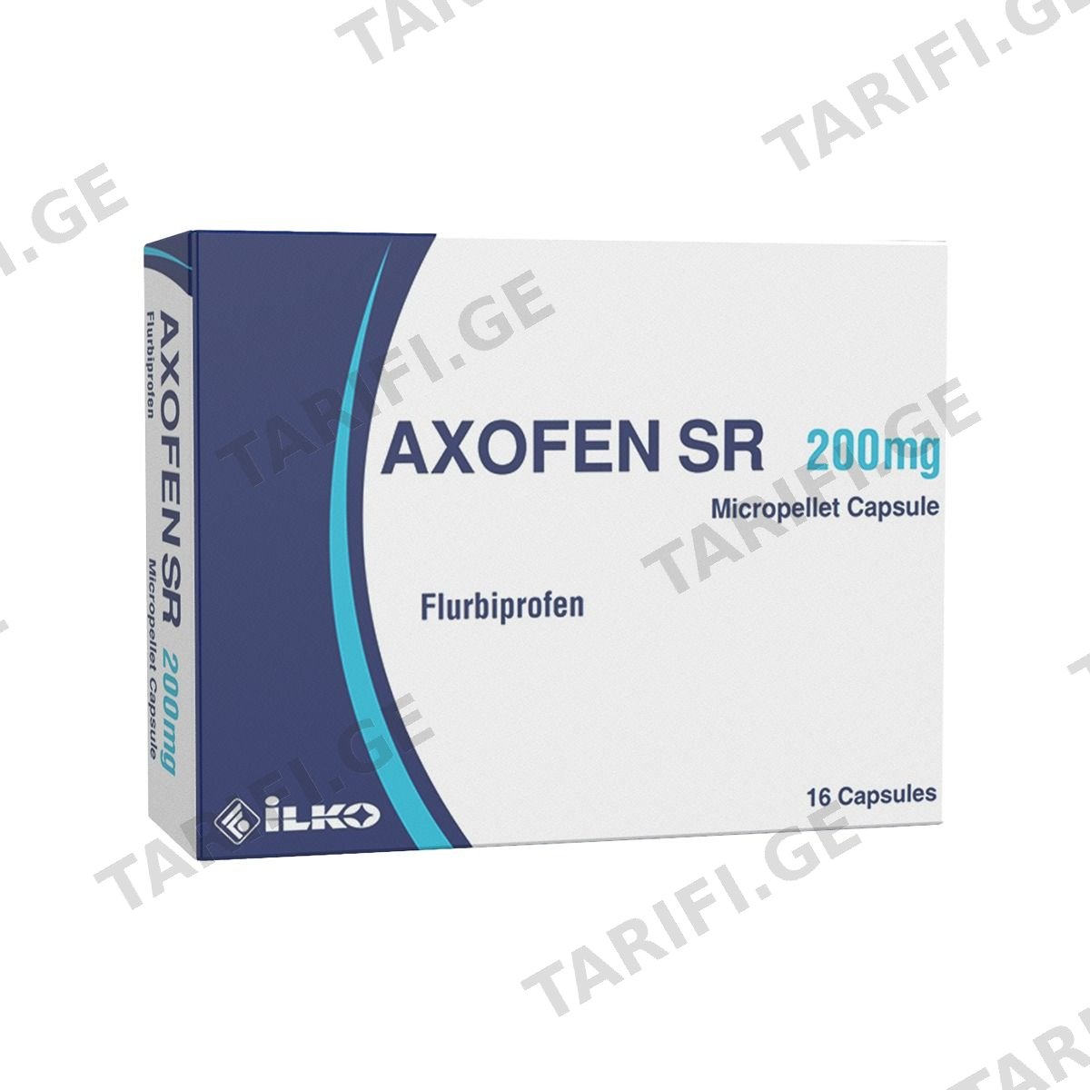 აქსოფენი SR - Axofen SR 200მგ 16 კაფსულა