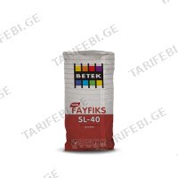 (25კგ) თვითსწორებადი ბათქაში BETEK FAYFIKS SL-40