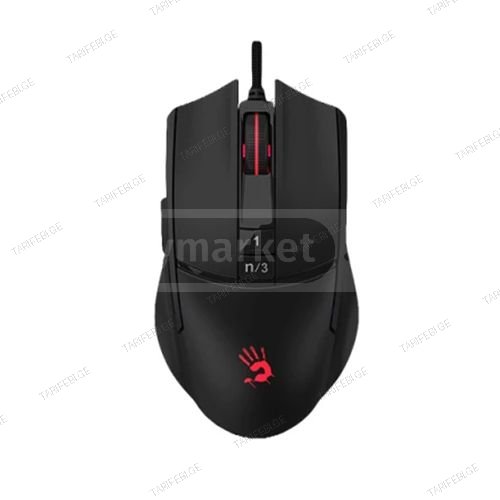 მაუსი - A4Tech Bloody L65 Max RGB Stone Black