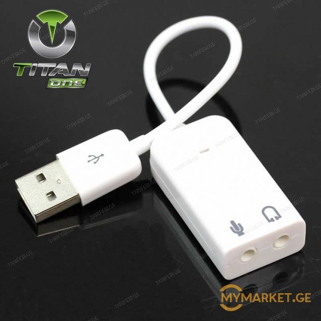 USB SOUND CARD საუნდკარტა