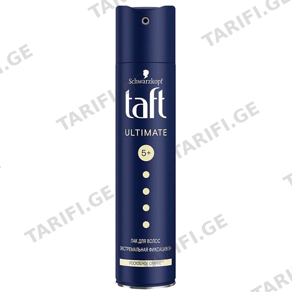 TAFT თმის ლაქი 'საბოლოო ფიქსაცია' 250 მლ (ტაფტი)