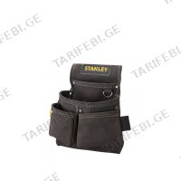 ხელსაწყოების წელის ჩანთა ტყავის STANLEY STST1-80116