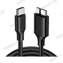 KINGDA KDUSBC3005 Type C to USB-micro B გადამყვანი კაბელი 0.5მ.