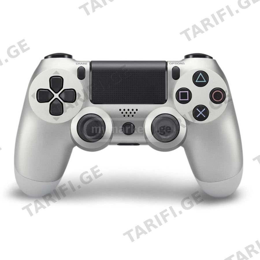 უსადენო ჯოისტიკი PS4 Silver