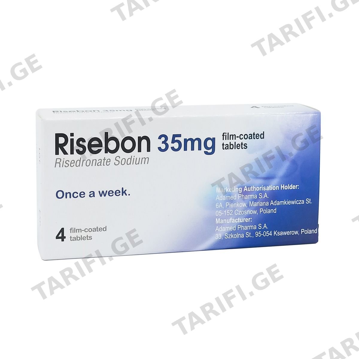 Risebon - რისებონი 35მგ 4 ტაბლეტი