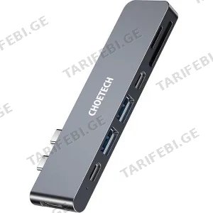 CHOETECH HUB-M14 7-IN-1 USB-C MULTIPORT MAC (XX-HUB-M14-V1-GY)